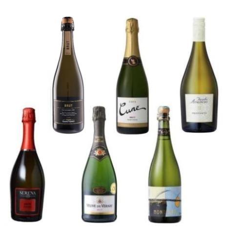 【送料当社負担】オールドワールドのスパークリングワイン6本セット