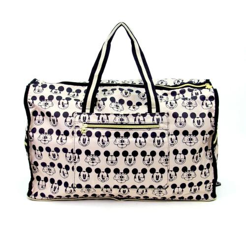 ＜ハピタス＞ミッキーマウス折り畳みボストンＬサイズH0004