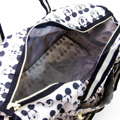 ＜ハピタス＞ミッキーマウス折り畳みボストンＬサイズH0004