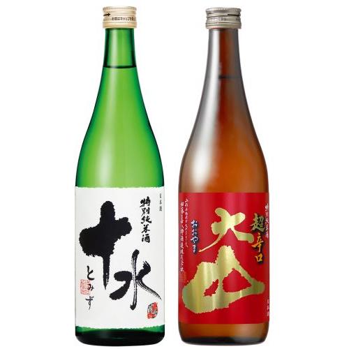 ＜加藤嘉八郎酒造＞大山 特別純米酒 十水と大山 特別純米 超辛口の2本セット