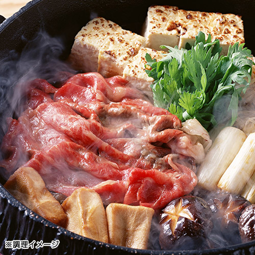 【群馬県】赤城山麓牛すき焼用肩ロース500g