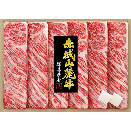 【群馬県】赤城山麓牛すき焼用肩ロース500g