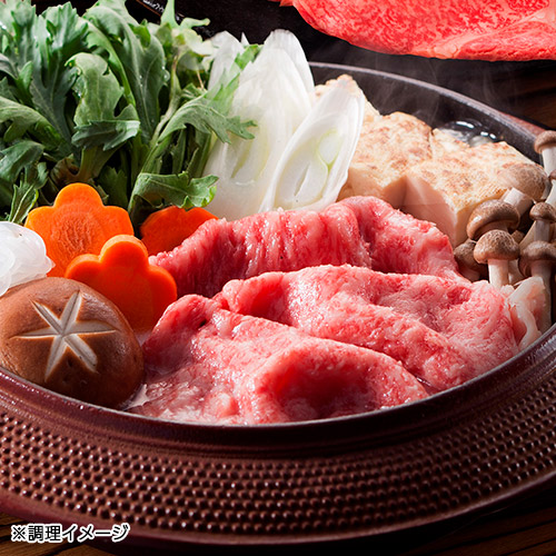 ＜徳島県産＞阿波黒牛すき焼用ロース340g