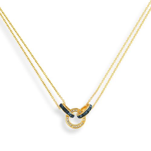 ＜グロッセ＞Vertical Miss MAT ネックレス ゴールド/モンタナ