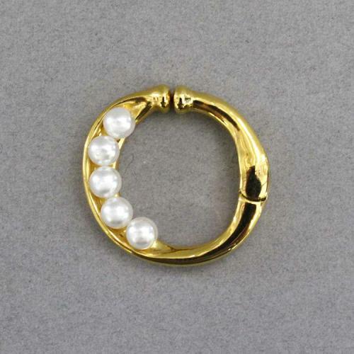 ＜アビステ＞サークルパールワンイヤカフ