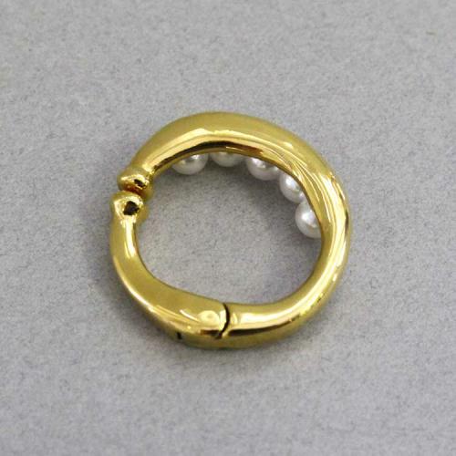 ＜アビステ＞サークルパールワンイヤカフ