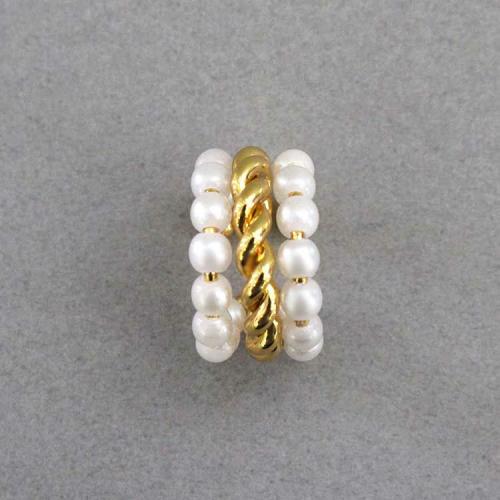 ＜アビステ＞ダブルラインアップワンイヤカフ