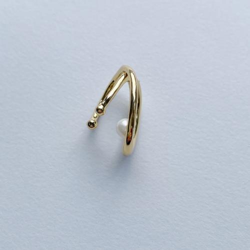 ＜アビステ＞パールワンイヤカフ 3240036