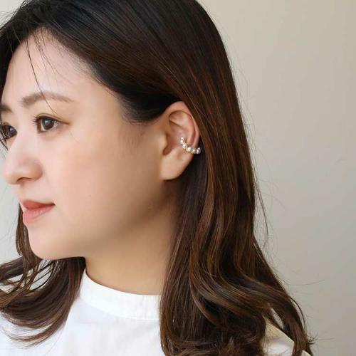 ＜アビステ＞パールワンイヤカフ 3240036