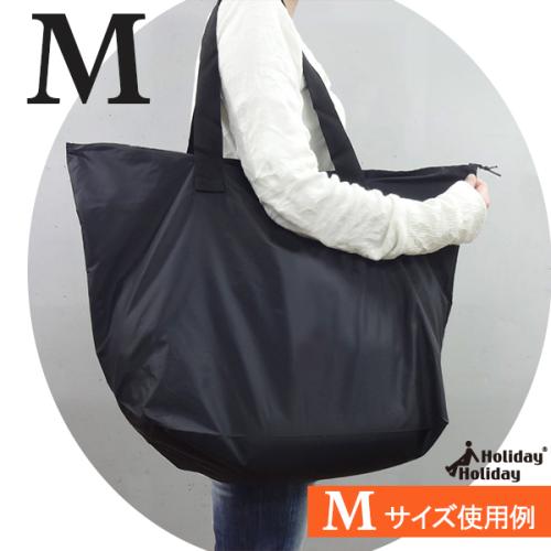 ＜HolidayHoliday＞大型折りたたみファスナートート　Ｍサイズ