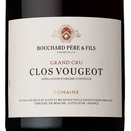 ＜ドメーヌ ブシャール ペール エ フィス＞クロ ヴージョ【2019】（赤ワイン）