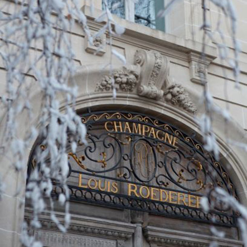 ＜ルイ・ロデレール＞クリスタル・ロゼ・ボックス【2014】（シャンパン）箱入り（エノテカ）