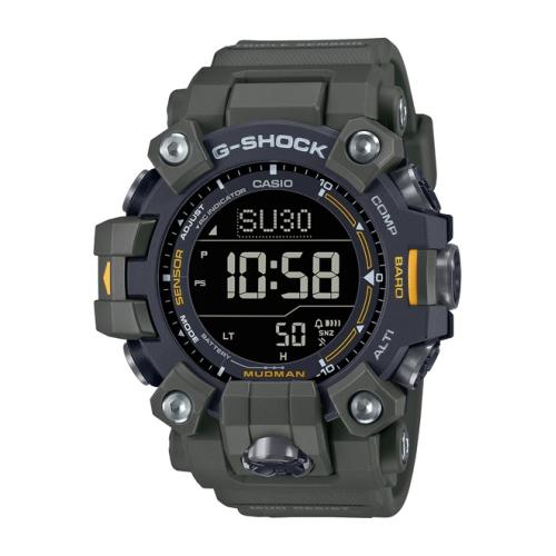 ＜カシオ＞G-SHOCK　MUDMAN　世界6局対応電波ソーラーウォッチ　GW-9500-3JF