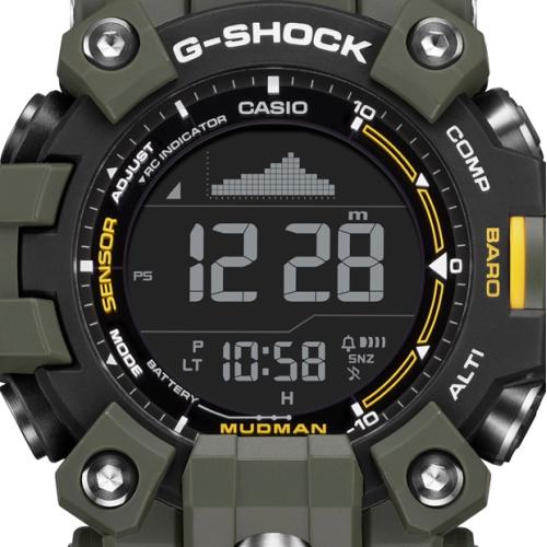 ＜カシオ＞G-SHOCK　MUDMAN　世界6局対応電波ソーラーウォッチ　GW-9500-3JF