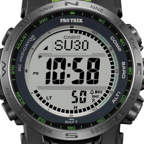 ＜カシオ＞PROTREK　Climber　Line　世界6局対応電波ソーラーウォッチ　PRW-35Y-3JF