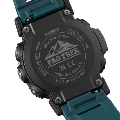＜カシオ＞PROTREK　Climber　Line　世界6局対応電波ソーラーウォッチ　PRW-35Y-3JF
