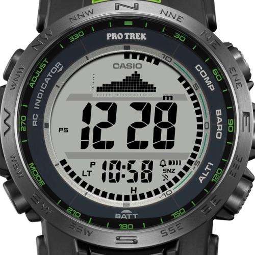 ＜カシオ＞PROTREK　Climber　Line　世界6局対応電波ソーラーウォッチ　PRW-35Y-3JF