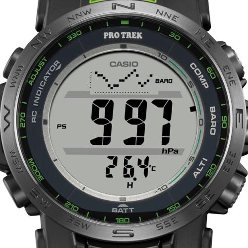 ＜カシオ＞PROTREK　Climber　Line　世界6局対応電波ソーラーウォッチ　PRW-35Y-3JF