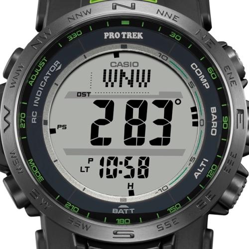 ＜カシオ＞PROTREK　Climber　Line　世界6局対応電波ソーラーウォッチ　PRW-35Y-3JF