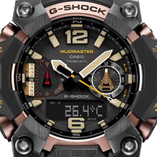 ＜カシオ＞G-SHOCK　MUDMASTER　Bluetooth搭載　世界6局対応電波ソーラーウォッチ　GWG-B1000-1A4JF