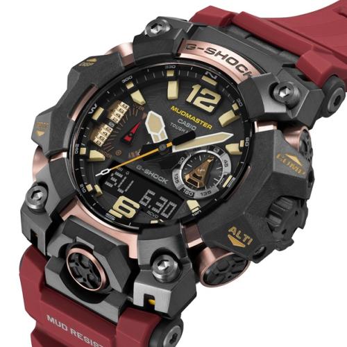 ＜カシオ＞G-SHOCK　MUDMASTER　Bluetooth搭載　世界6局対応電波ソーラーウォッチ　GWG-B1000-1A4JF