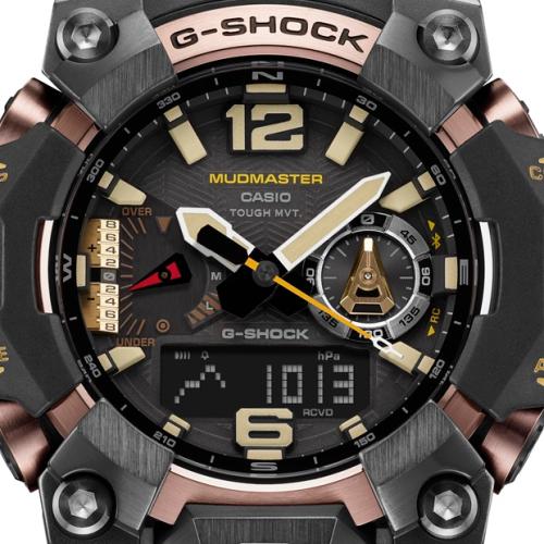 ＜カシオ＞G-SHOCK　MUDMASTER　Bluetooth搭載　世界6局対応電波ソーラーウォッチ　GWG-B1000-1A4JF