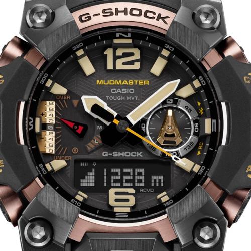 ＜カシオ＞G-SHOCK　MUDMASTER　Bluetooth搭載　世界6局対応電波ソーラーウォッチ　GWG-B1000-1A4JF