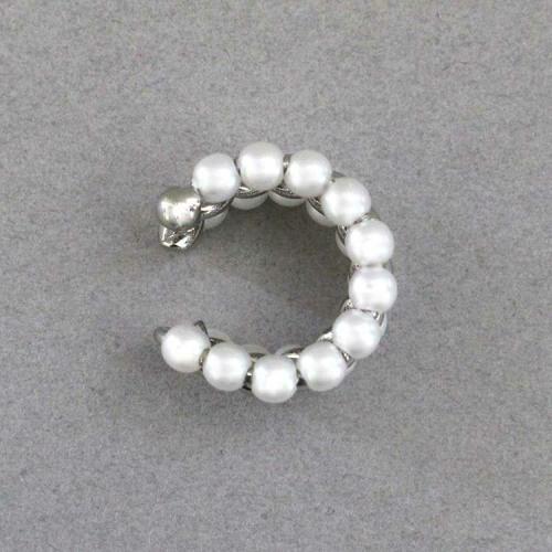 ＜アビステ＞ダブルラインアップワンイヤカフ　シルバー