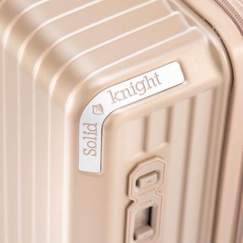 ＜A.L.I＞日本製 Solid knight 前輪ストッパー ジッパーハードキャリー 38L（＋7）