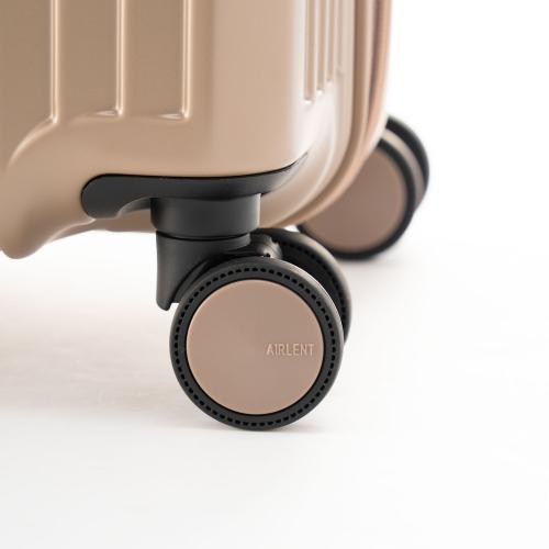 ＜A.L.I＞日本製 Solid knight 前輪ストッパー ジッパーハードキャリー 38L（＋7）