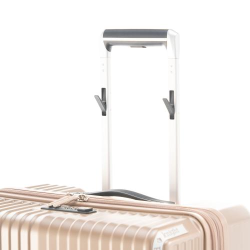 ＜A.L.I＞日本製 Solid knight 前輪ストッパー ジッパーハードキャリー 75L（＋11）