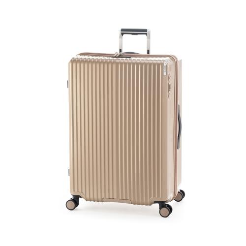 ＜A.L.I＞日本製 Solid knight 前輪ストッパー ジッパーハードキャリー 104L（＋13）