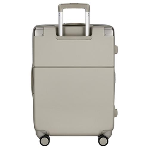 ＜TAKEO KIKUCHI＞ 前輪ストッパー ジッパーハードキャリー ポリカーボネイト100％ 55L(+9L)