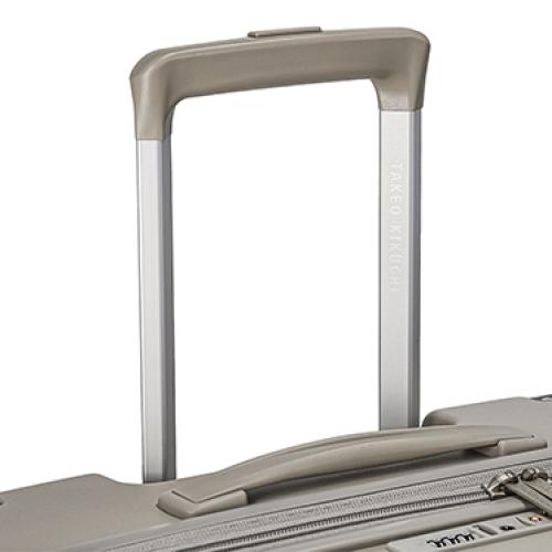 ＜TAKEO KIKUCHI＞ 前輪ストッパー ジッパーハードキャリー ポリカーボネイト100％ 55L(+9L)