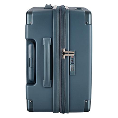 ＜TAKEO KIKUCHI＞ 前輪ストッパー ジッパーハードキャリー ポリカーボネイト100％ 55L(+9L)