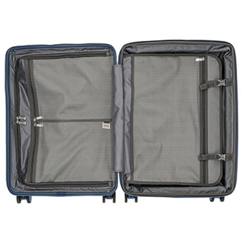 ＜TAKEO KIKUCHI＞ 前輪ストッパー ジッパーハードキャリー ポリカーボネイト100％ 55L(+9L)