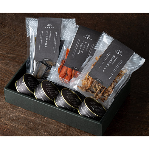 北前吟撰 北海道海の幸 缶詰と珍味の7種セット