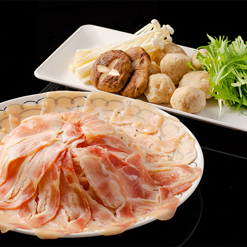 比内地鶏　しゃぶしゃぶセット