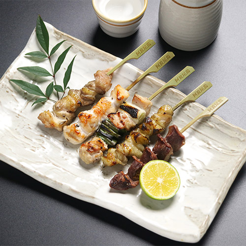 【徳島県】＜けい樂亭＞阿波尾鶏　焼き鳥5種セット
