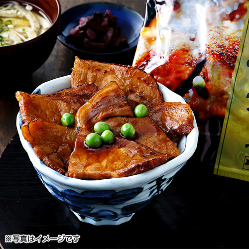 北海道産豚肉を使った豚丼の具