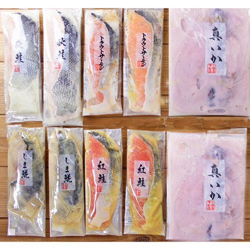 漬魚切身詰合せ
