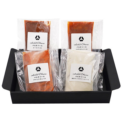 〈ホテルオークラ〉4種のパスタソース