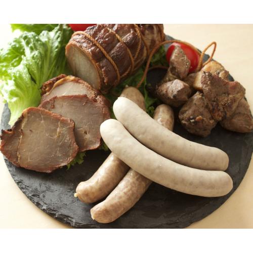 ＜鹿児島ますや＞鹿児島の黒豚「短鼻豚（たんびとん）」焼豚・ウインナー詰合せ