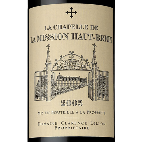 ＜シャトー ラ ミッション オー ブリオン＞ラ シャペル ド ラ ミッション オー ブリオン【2005】（赤ワイン）