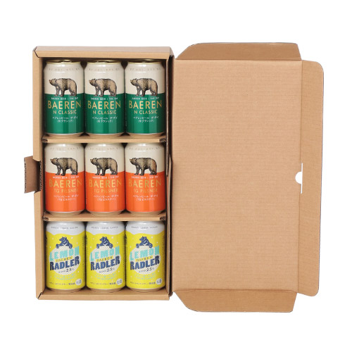 ＜ベアレン＞ 定番缶3種9本セット（BTS-9TNL）