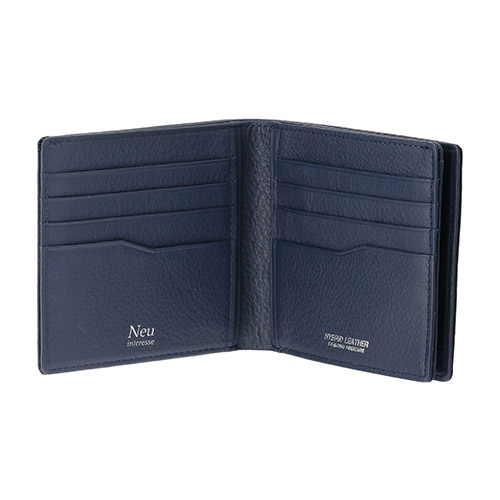 ＜ノイインテレッセ＞シャッテン2.0 2つ折り財布外BOX小銭入れ付