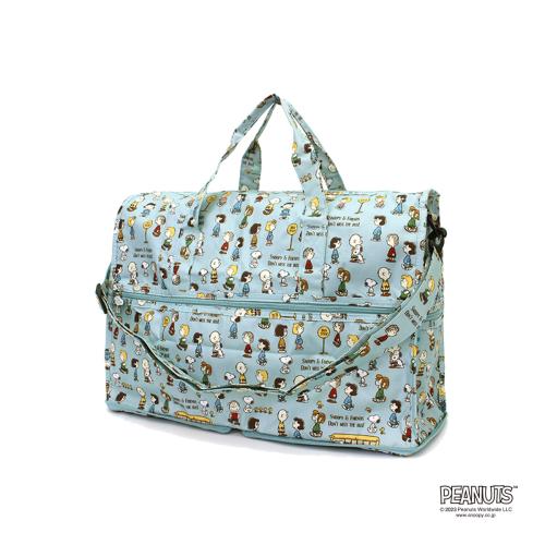 ＜ハピタス＞スヌーピー折り畳みボストンMサイズH0002