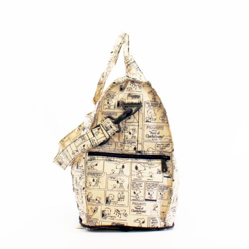 ＜ハピタス＞スヌーピー折り畳みボストンMサイズH0002