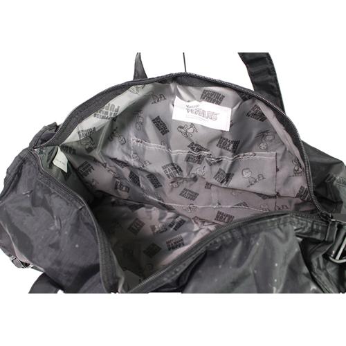 ＜ハピタス＞スヌーピー折り畳みボストンMサイズH0002