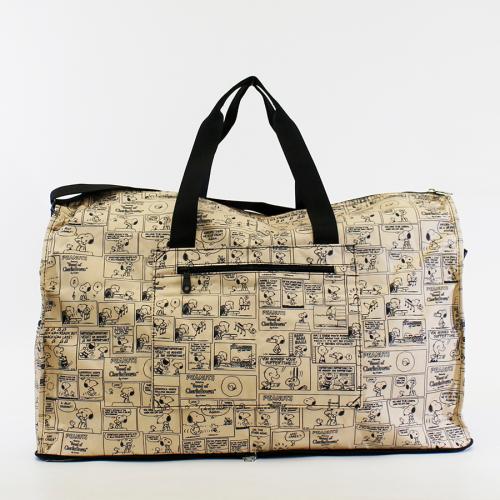 ＜ハピタス＞スヌーピー折り畳みボストンLサイズH0004